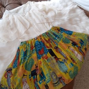 Handmade Vintage Style Sleeveless dress sz S